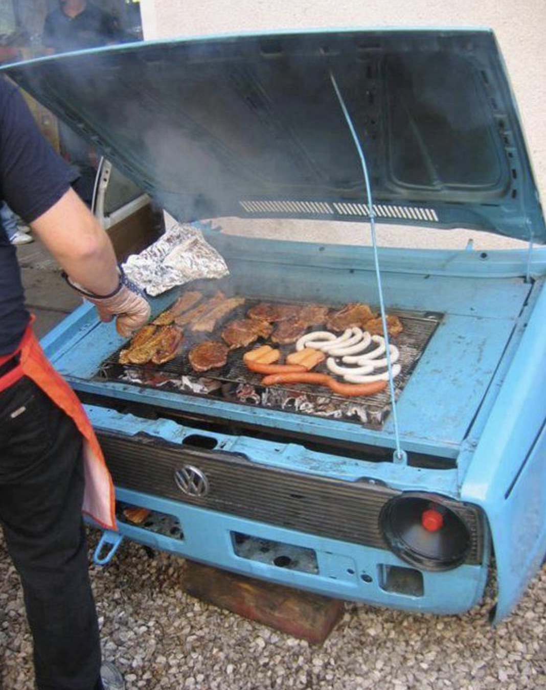 22 Vehicles Enjoying a Second Life as a Grill